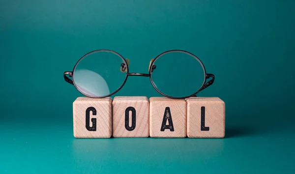 Close Goal Word Business Concept Idea — Stock fotografie