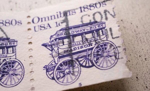 斯里兰卡康提 2020年12月20日 康提邮票展览中的美国邮票 — 图库照片