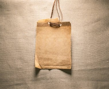 Boş karton etiket, Bu geçmişteki kelimeleriniz için kullanılabilir