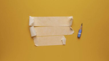 Boşluk yapışkan bandını kopyalamak için kendi sözcüklerinizi kullanın