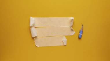 Boşluk yapışkan bandını kopyalamak için kendi sözcüklerinizi kullanın