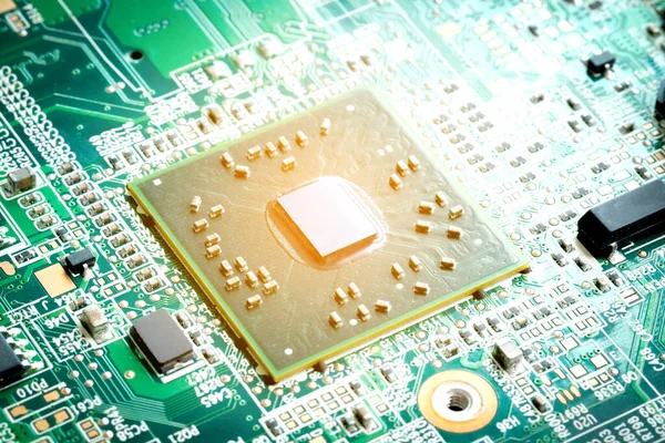 Chipset Ingeniería Computadora Cpu Componentes Memoria Del Procesador Procesador Socket —  Fotos de Stock