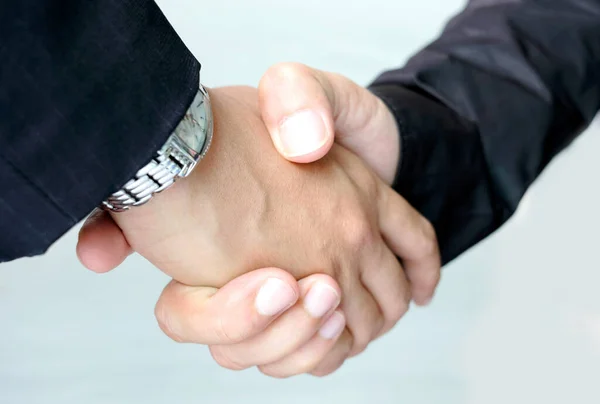 Shake Hands People Working Montieren Corporate Meeting Show Symbol Join — Stockfoto