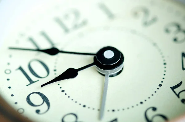 Bild Väckarklockan Ansikte Nio Clock Time Koncept — Stockfoto