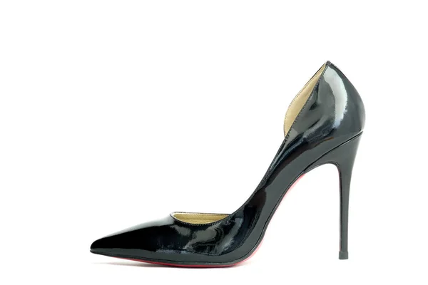 Tacchi Alti Moderni Eleganti Scarpe Nere Moda Accessori Donna Luxury — Foto Stock