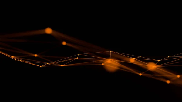 오렌지 디지털 네트워크 — 스톡 사진