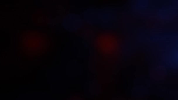 Прекрасний Рухомий Світловий Боке Анімації Безшовних Циклів Руху Модель Ілюстрація — стокове відео