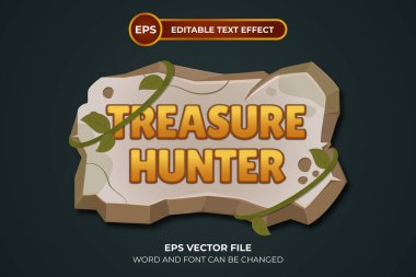 Hazine Avcısı Metin Efekti