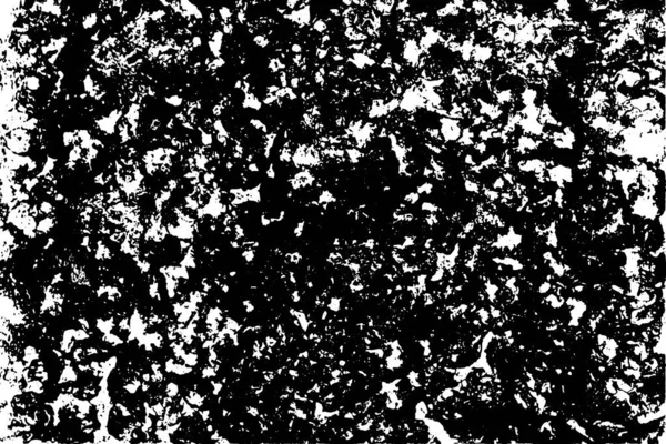 Grunge Zwart Wit Textuur Overlay Rumoerige Vuile Abstracte Achtergrond — Stockvector
