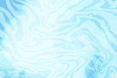 Mavi dalgalı soyut suluboya arka plan. Zarif akışkan sanat arkaplanı.