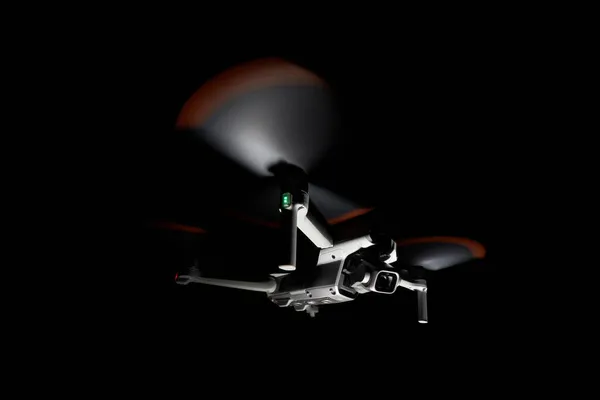 Nuertingen Germania Giugno 2021 Drone Dji Air Isolato Sul Nero — Foto Stock