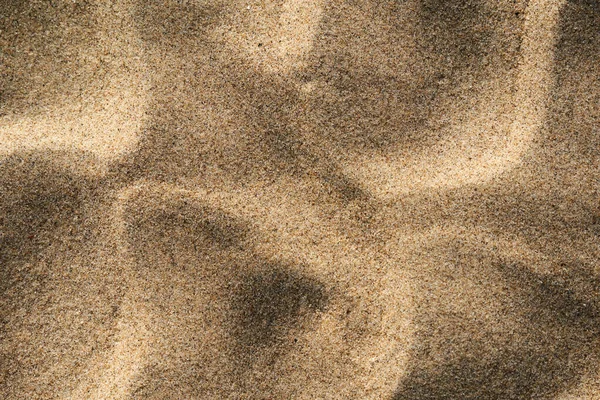 Sand Stranden Uppifrån Kullig Form Närbild Mönster Och Struktur Idealisk — Stockfoto