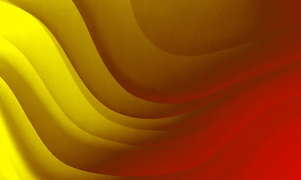 Абстрактные Красно Оранжевые Желтые Цвета Градиентные Неоновые Огни Волновыми Линиями — стоковое фото