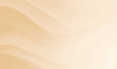 Soyut beyaz kahverengi kremsi renkler, dalga çizgileri grafik desen arkaplanı ile grafiktir. Kozmetik doğa kavramı için kullan.