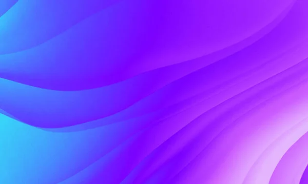 概要青紫色グラデーションネオンライト波線グラフィックデザインテクスチャ背景 — ストック写真