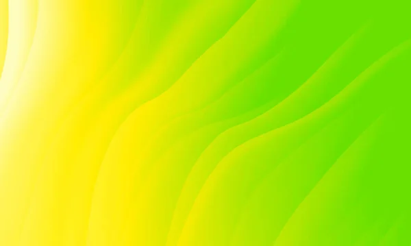 Gradiente Colores Amarillos Verdes Abstractos Con Líneas Onda Diseño Gráfico —  Fotos de Stock