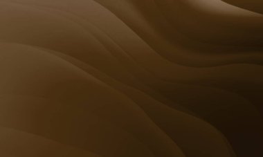Dalga çizgileri grafik tasarım arkaplanı olan soyut kahverengi renk grafikleri. Kozmetik doğa kavramı için kullan.