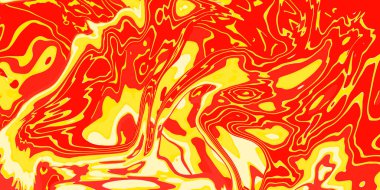 Soyut turuncu sarı renkler sıvı grafik arkaplan. Bayrak tasarımı yaz tatili konseptini kullanın.