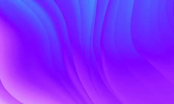 Абстрактні Сині Фіолетові Кольори Градієнтні Неонові Вогні Хвильовими Лініями Графічного — стокове фото
