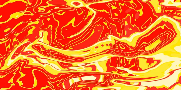 Abstrait Orange Jaune Couleurs Liquide Texture Graphique Fond Utiliser Conception — Photo