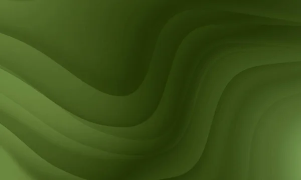 Abstract Green Colors Gradient Wave Lines Graphic Design Texture Background — Stock Photo, Image