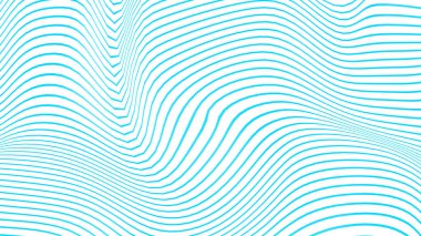 Soyut mavi beyaz çizgiler dalga deseni arkaplanı. Moda kozmetik yaz tatili iş konseptini grafik tasarımı için kullan.