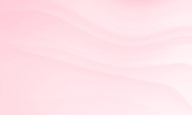 Soyut pembe beyaz renk gradyanı dalga çizgileri desenli arka plan. Modern tasarım kozmetik moda ve sevgililer günü konsepti için kullan.