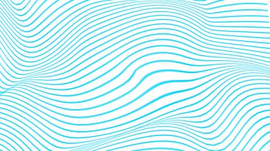 Soyut mavi beyaz çizgiler dalga deseni arkaplanı. Moda kozmetik yaz tatili iş konseptini grafik tasarımı için kullan.