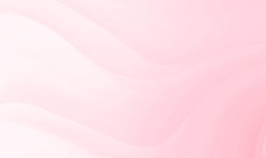 Soyut pembe beyaz renk gradyanı dalga çizgileri desenli arka plan. Modern tasarım kozmetik moda ve sevgililer günü konsepti için kullan.