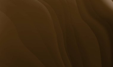 Dalga çizgileri grafik tasarım arkaplanı olan soyut kahverengi renk grafikleri. Kozmetik doğa kavramı için kullan.