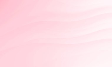 Soyut pembe beyaz renk gradyanı dalga çizgileri desenli arka plan. Modern tasarım kozmetik moda ve sevgililer günü konsepti için kullan.