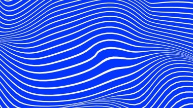 Soyut mavi beyaz çizgiler dalga deseni arkaplanı. Moda kozmetik yaz tatili iş konseptini grafik tasarımı için kullan.