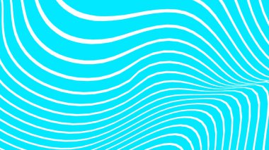 Soyut mavi beyaz çizgiler dalga deseni arkaplanı. Moda kozmetik yaz tatili iş konseptini grafik tasarımı için kullan.