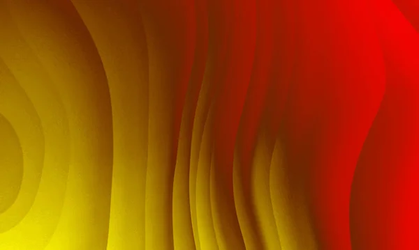 Abstract Red Orange Yellow Colors Gradient Neon Lights Wave Lines — Stock Photo, Image