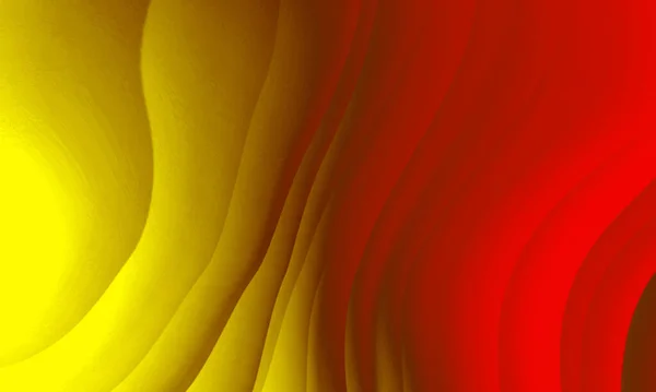 Abstract Red Orange Yellow Colors Gradient Neon Lights Wave Lines — Stock Photo, Image