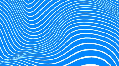 Soyut mavi beyaz çizgiler dalga deseni arkaplanı. Moda kozmetik yaz tatili iş konseptini grafik tasarımı için kullan.