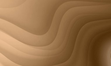 Dalga çizgileri grafik tasarım arkaplanı olan soyut kahverengi renk gradyanı. Kozmetik sağlıklı yaşam tarzı kavramı için kullan.