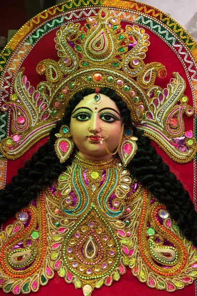 Ідол Індуїстської Богині Дурґи — стокове фото