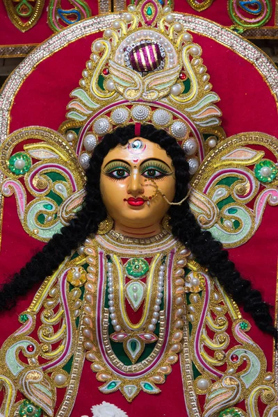 Зачарований Ідол Індуїстської Богині Дурґи — стокове фото