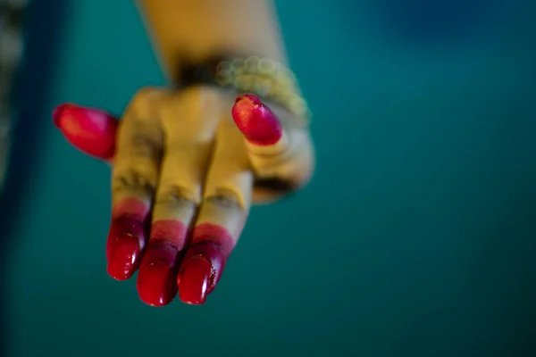 Mudras Gestos Danza Bharatanatyam —  Fotos de Stock