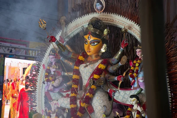 Carnaval Puja Kolkata 2022 Organizado Pelo Governo Bengala Ocidental Outubro — Fotografia de Stock