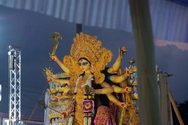 Carnaval Puja Calcuta 2022 Organizado Por Gobierno Bengala Occidental Octubre — Foto de Stock