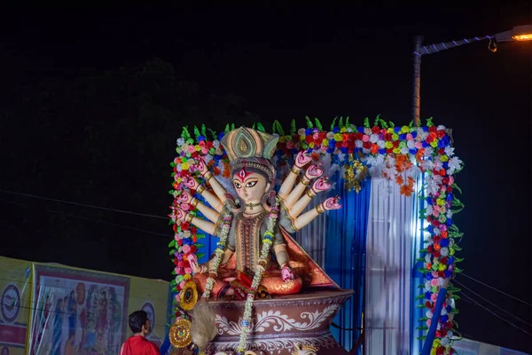 Carnaval Puja Calcuta 2022 Organizado Por Gobierno Bengala Occidental Octubre —  Fotos de Stock