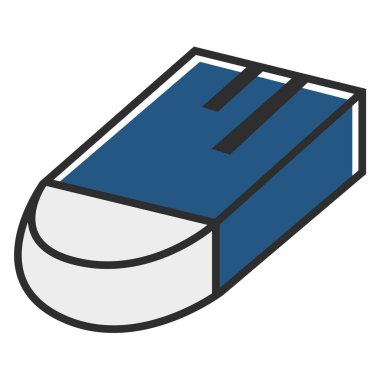 Silgi el yazısı biçim resimleme simgesi