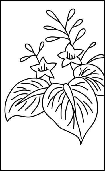 Hanafuda Shizuru Paulownia December Paulownia Dregs Illustration Icon — Archivo Imágenes Vectoriales