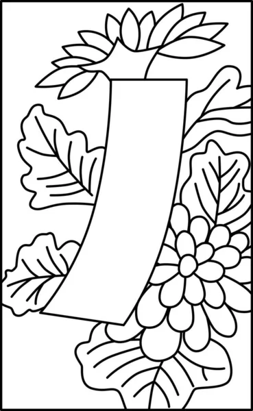 Hanafuda Nagatsuki Chrysanthemum Blå Kort September Illustration Ikon — Stock vektor
