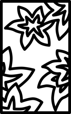 Mini Hanafuda Kannazuki sonbaharı çizimi, Ekim sonbahar yaprakları döküntüleri bırakıyor