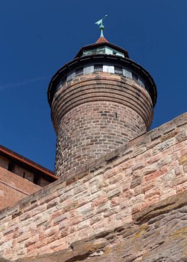 Eski Nuremberg, Franconia, Almanya 'nın tarihi kısmı..