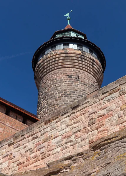 Eski Nuremberg, Franconia, Almanya 'nın tarihi kısmı..