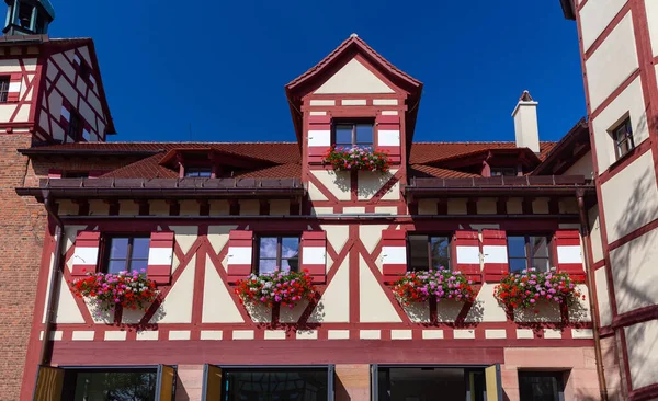 Eski Nuremberg, Franconia, Almanya 'nın tarihi kısmı..